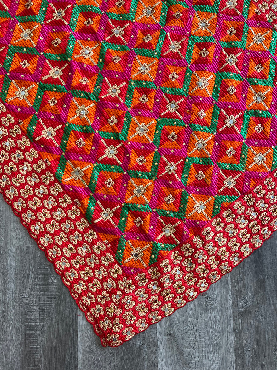 Magenta Baag Phulkari