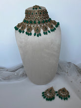 Load image into Gallery viewer, Green Bridal Set
