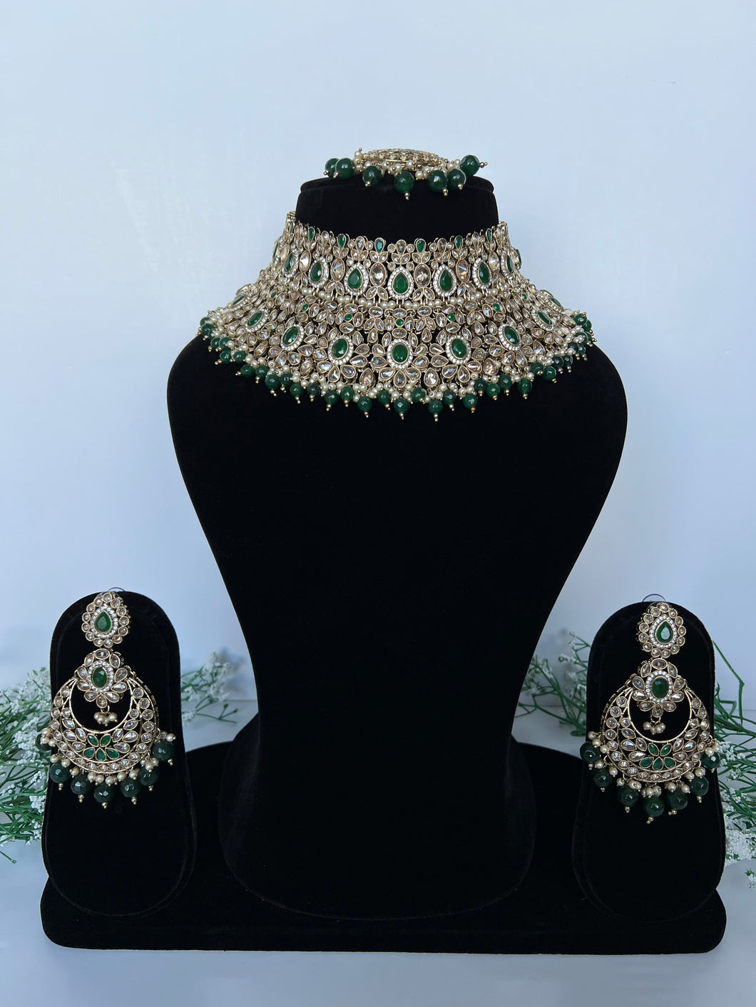 Rajneet Bridal Set (green)