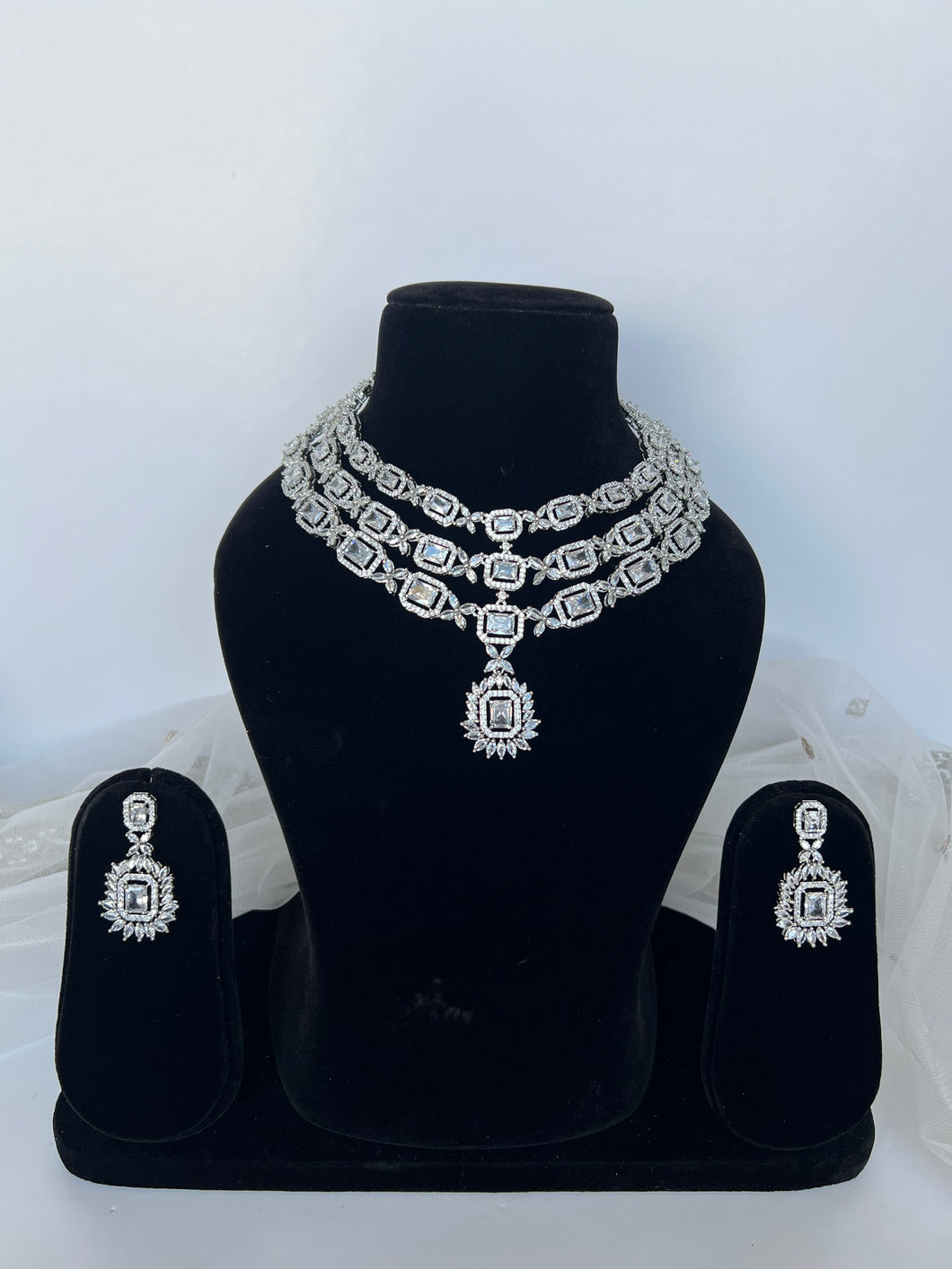 Tina Diamond Set (silver)