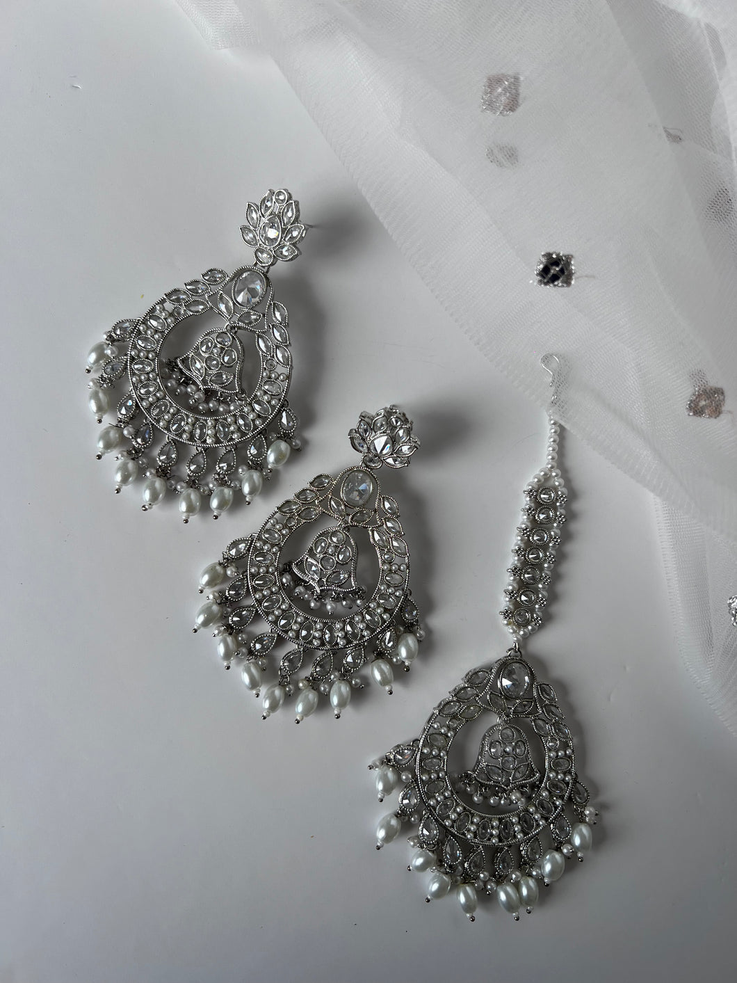 Betsy Silver Earrings Set