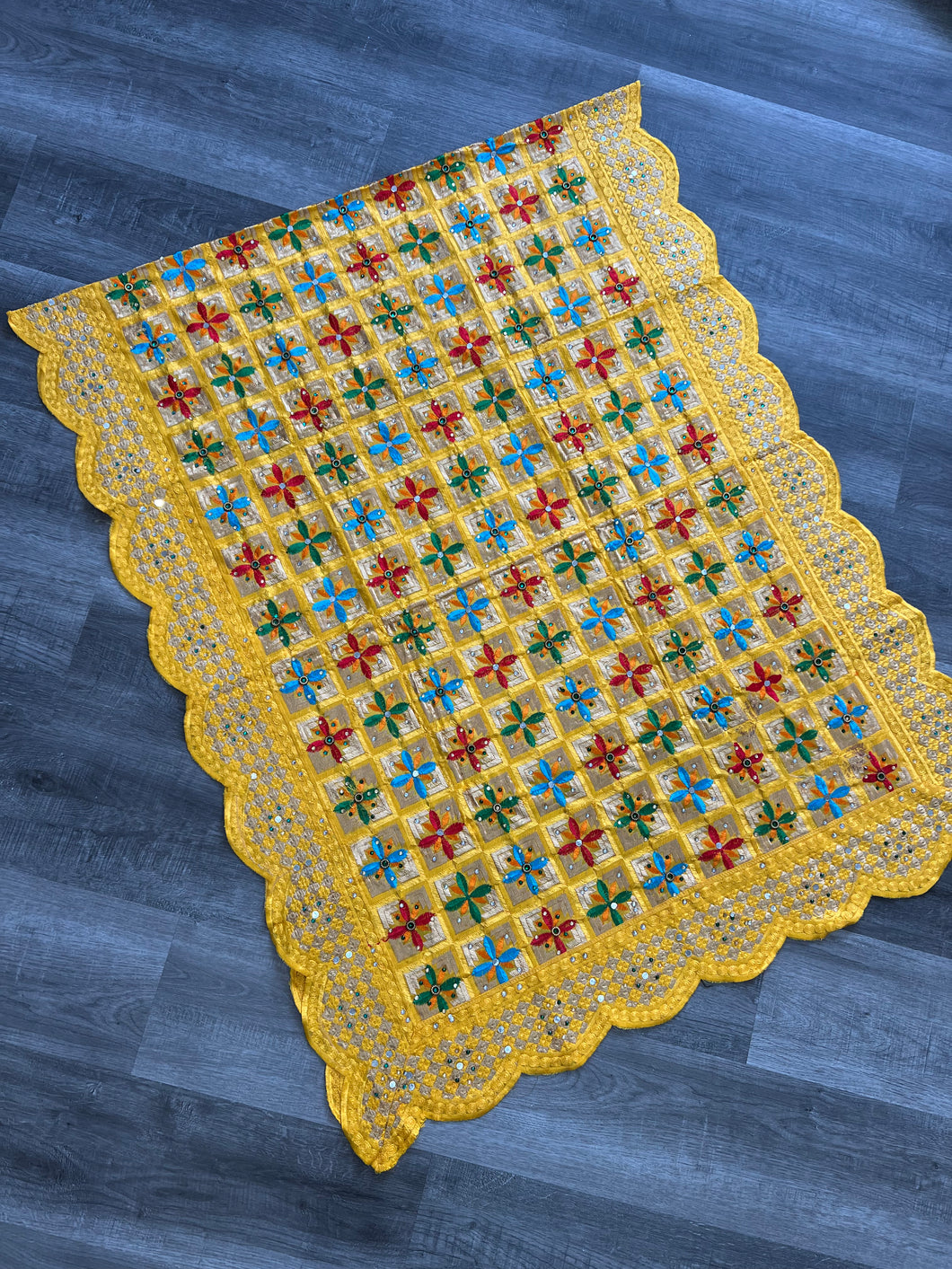 Yellow Phulkari