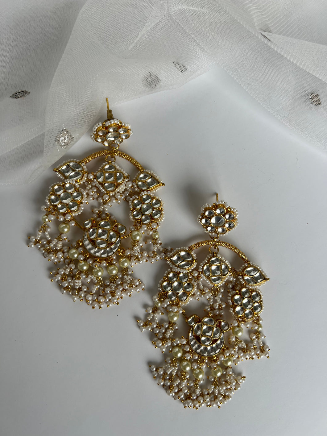 Lina Kundan Earrings