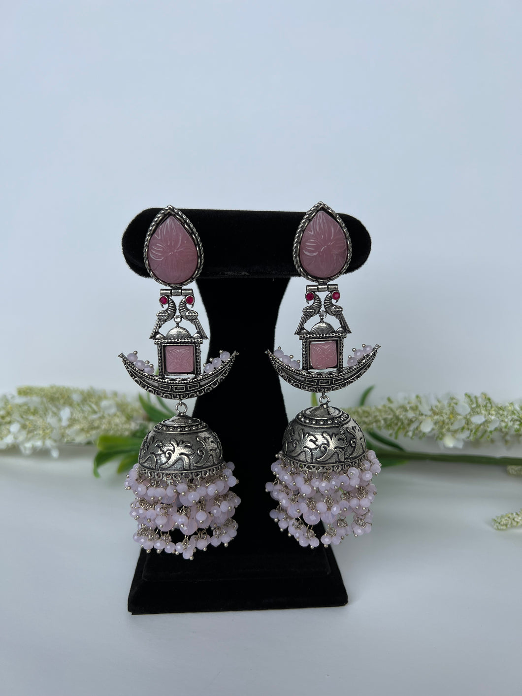 Sanna Jhumki Pink