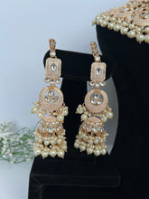 Load image into Gallery viewer, Rose Gold Meenakari Set
